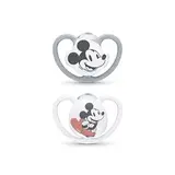 Space mickey gris silicona 0-6 meses l-2 