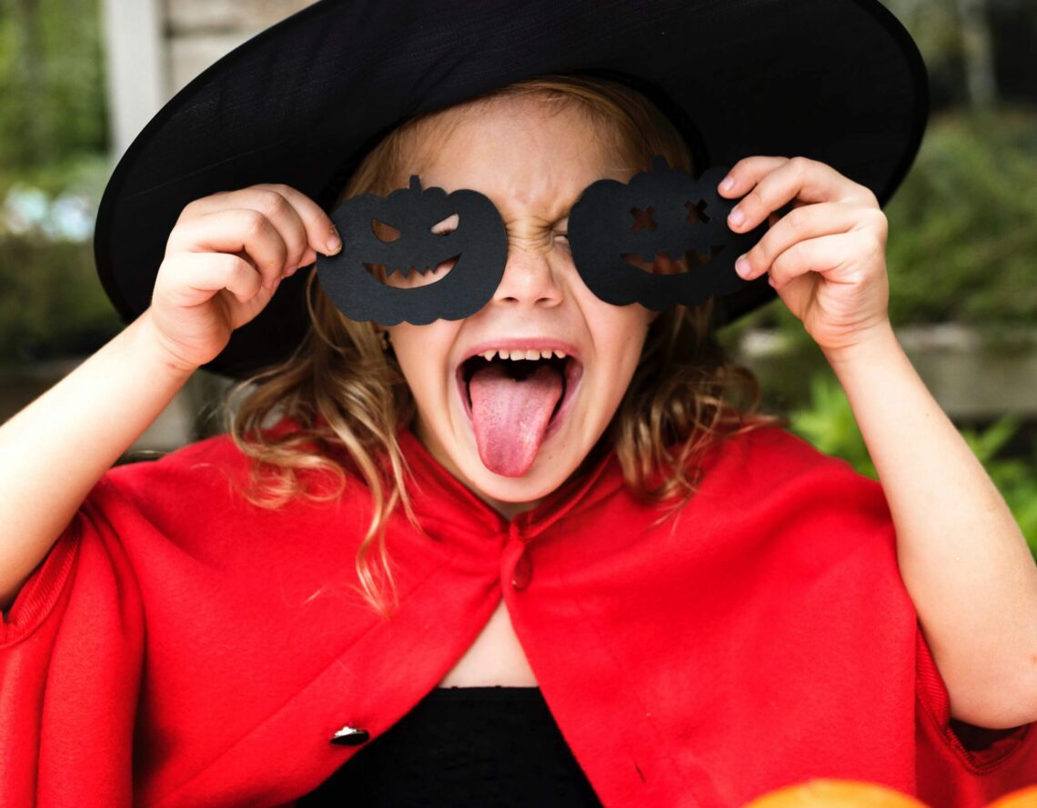 Maquillaje Halloween para niñas paso a paso ✓