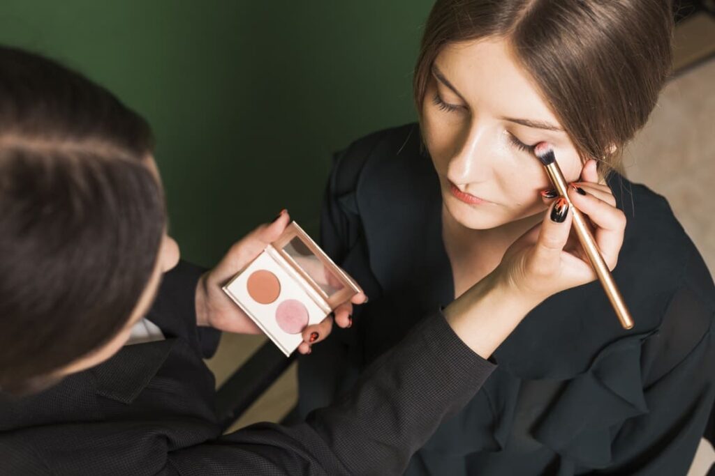 Maquillaje monocromatico
