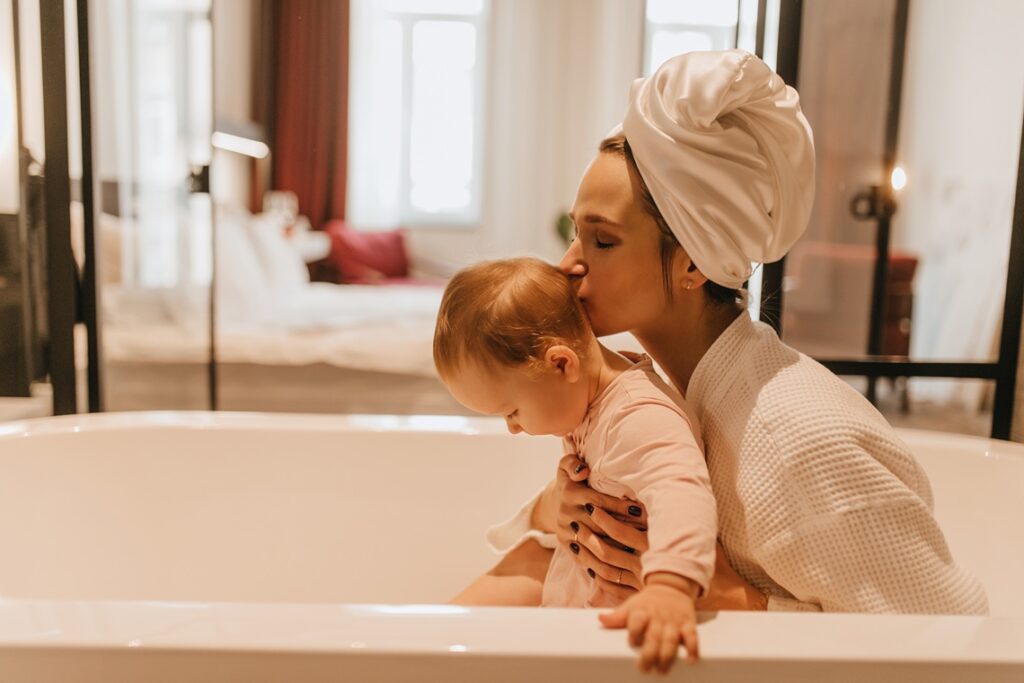 Baño del bebe