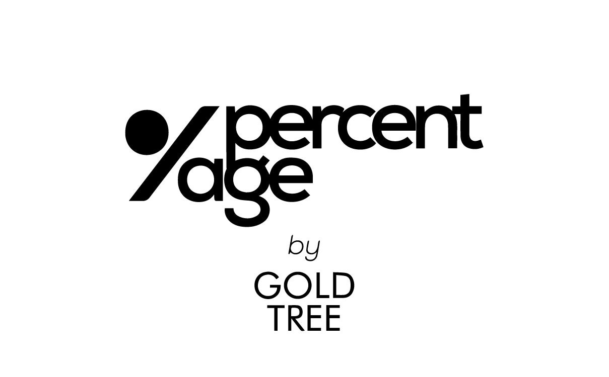 logo-PERCENTAGE BY GOLD TREE