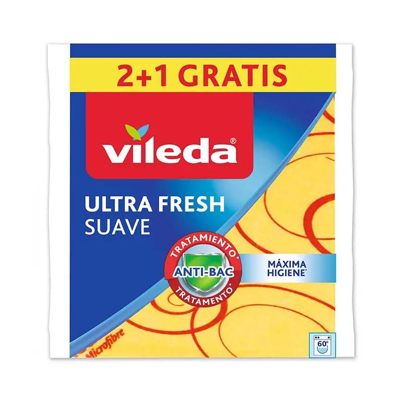 Bayeta Microfibra Suave 2+1