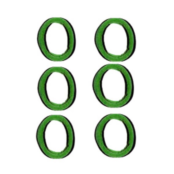 Goma Acrílica Verde Botella 6 Ud