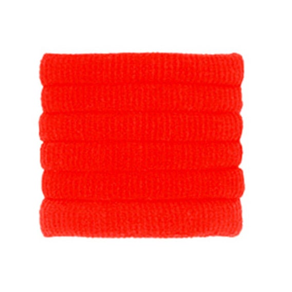 Pack 6 Gomas Color Rojo