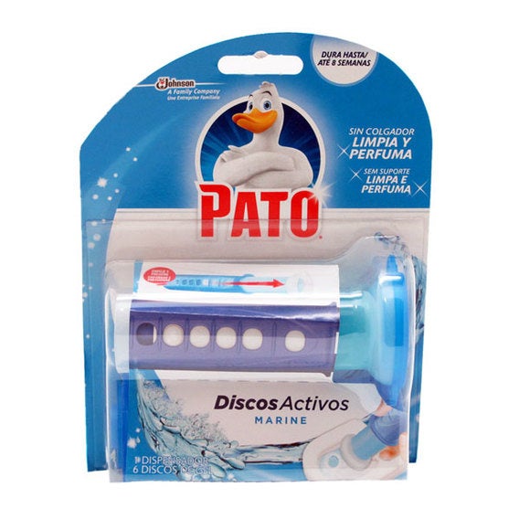 Aplicador Discos Wc Activos Frescor Marino