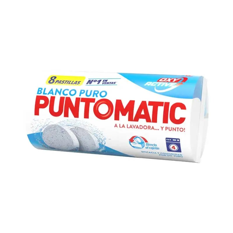 Total Detergente Para Lavadora En Pastillas Blanco Puro
