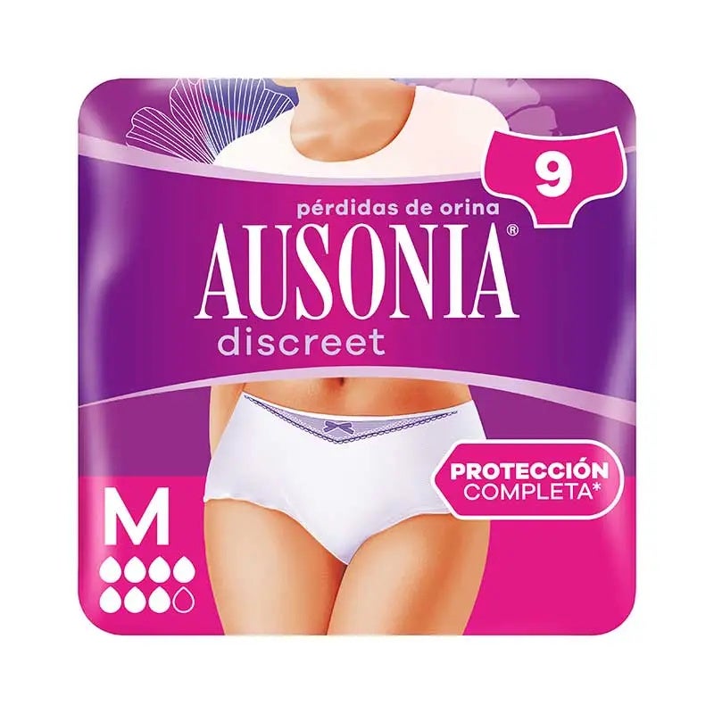 Discreet Braguitas Talla M Plus 9 Ud