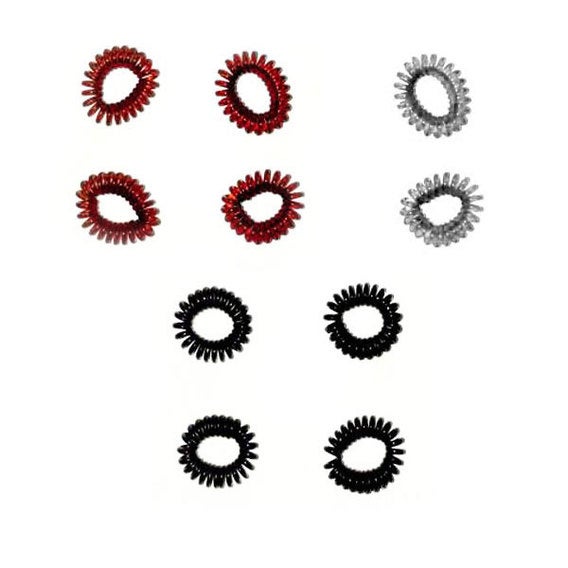 Coletero Cable Surtido (4 Negro + 4 Marrón + 2 Transparente)