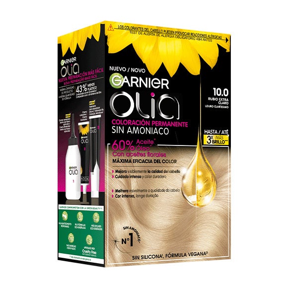 Tinte Olia Ultra Agradable 10 Rubio Clarisimo