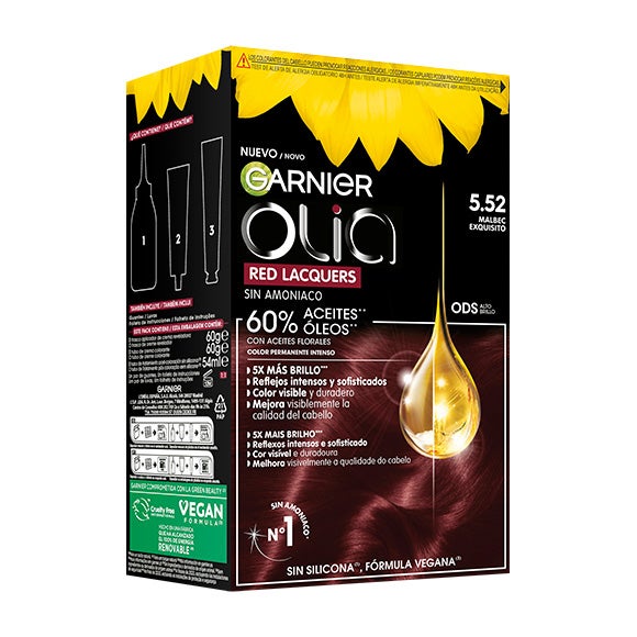 Tinte Olia Ultra Agradable 5,52 Merlot