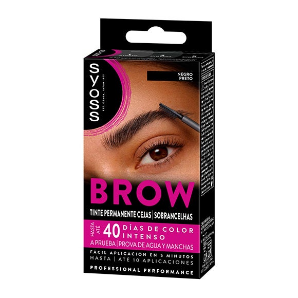 Brown Tinte Cejas Negro