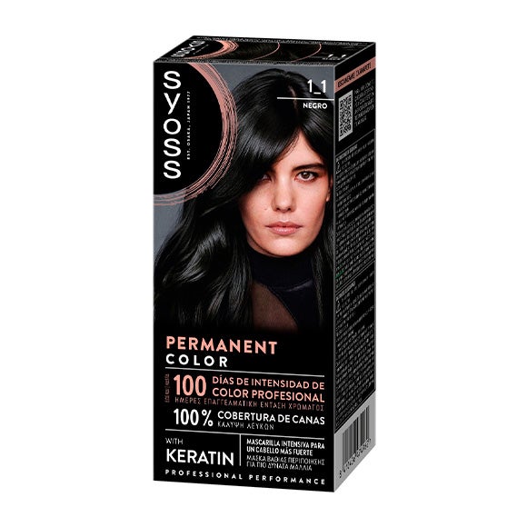 Tinte Color Permanent Negro