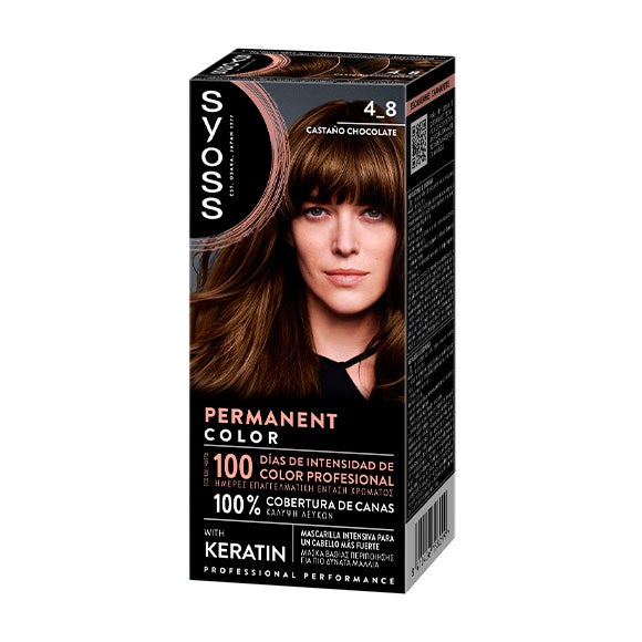 Tinte Color Permanent Castaño Chocolate