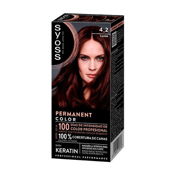 Tinte Color Permanent Caoba