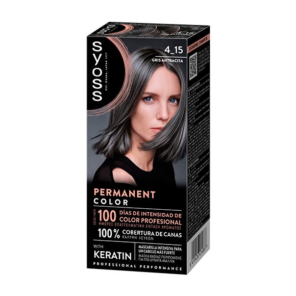 Tinte Color Permanent Gris antracita