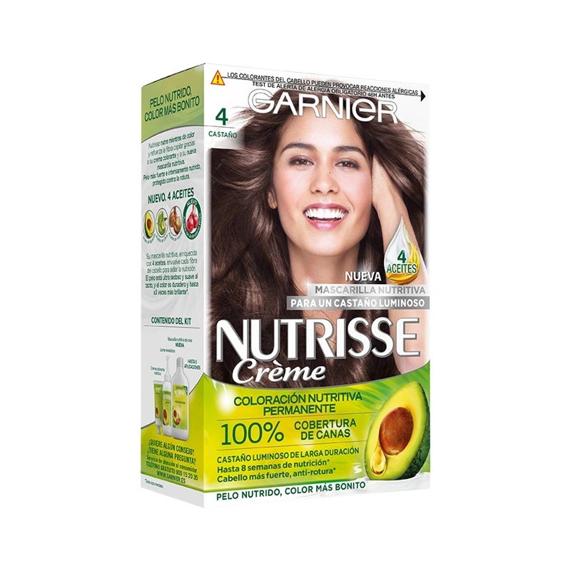 Nutrisse Creme Tinte Capilar 4 Castaño
