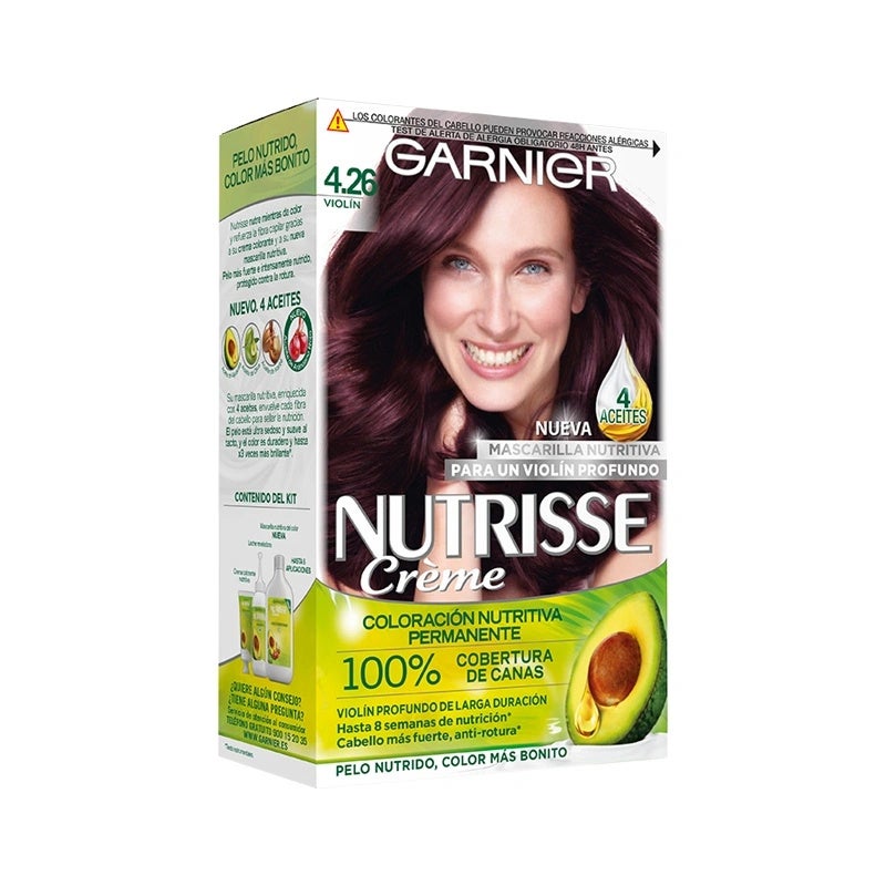 Nutrisse Creme Tinte Capilar 4.26 Castaño Violín
