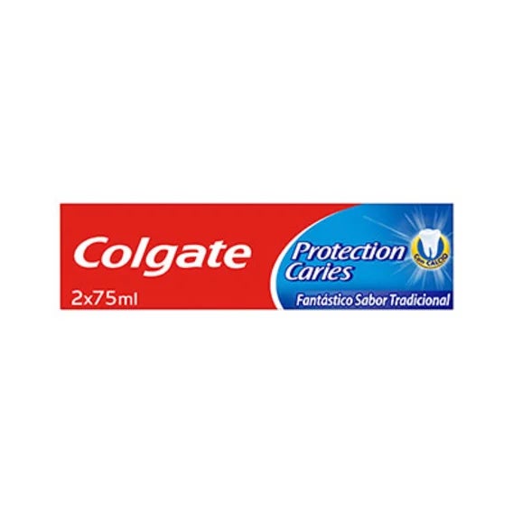 Pasta Dentífrica Protección Caries 2X75ml