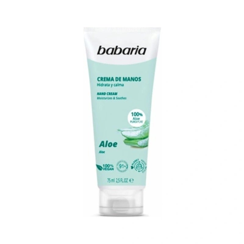 Crema De Manos Y Uñas Concentrada Aloe Vera Natural