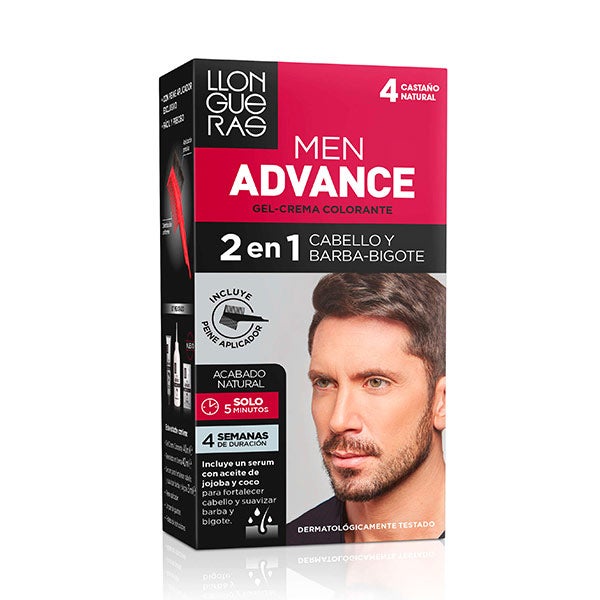 Men Advance 4 CASTAÑO NATURAL