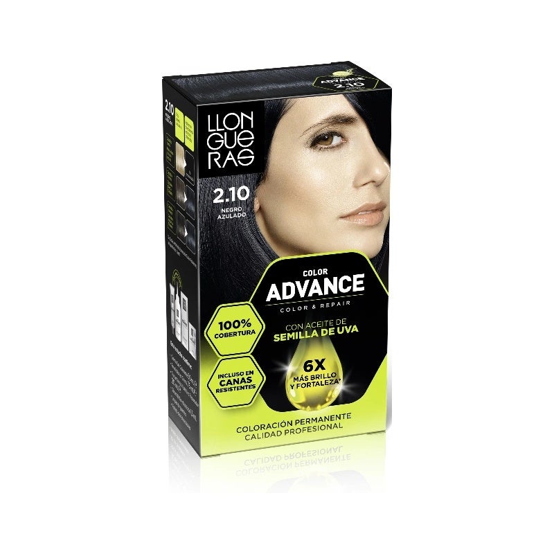 Color Advance Tinte Capilar 2.10 Negro Azulado