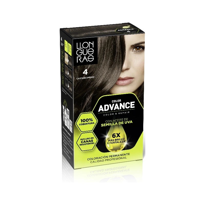 Color Advance Tinte Capilar 4 Castaño Medio