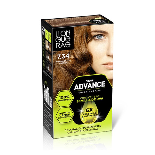 Color Advance Profesional 7.34 Rubio Dorado Co