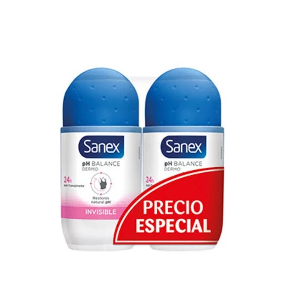 Desodorante Roll On Invisible 2X