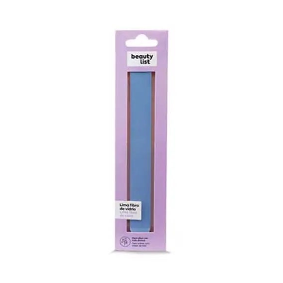 Lima De Uñas De Fibra De Vidrio Púrpura