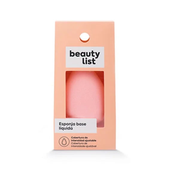 Esponja Para Base De Maquillaje Líquida Rosa Claro