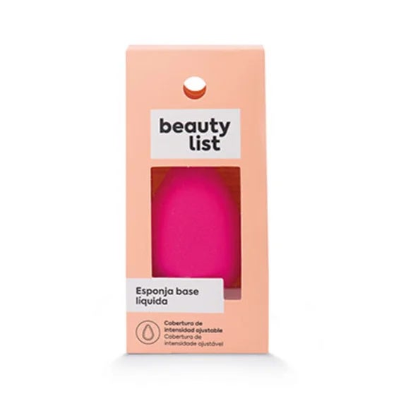 Esponja Para Base De Maquillaje Líquida Rosa Oscuro