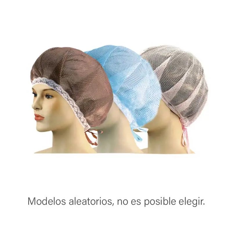 Redecilla Gorro Con Cinta Colores Surtidos