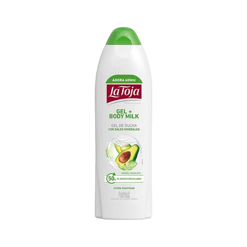 Gel De Ducha + Bodymilk De Aguacate 600 Ml