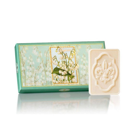 Jabón En Pastilla Rectangular Mughetto 3X125 Gr