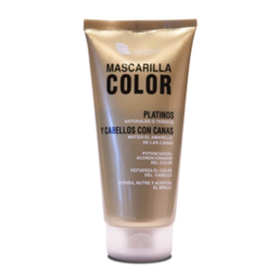 Mascarilla Color Platinos Y Cabellos Con Canas