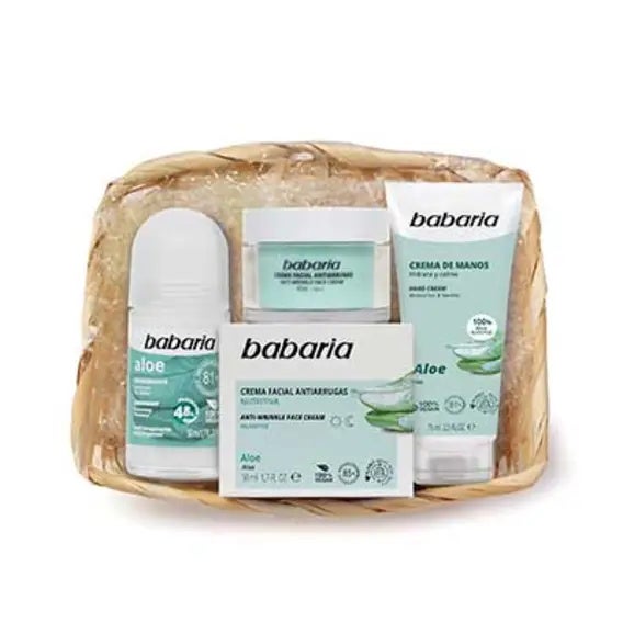 Estuche Crema Antiarrugas De Aloe Vera