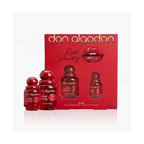 Estuche Don Algodón Red Party