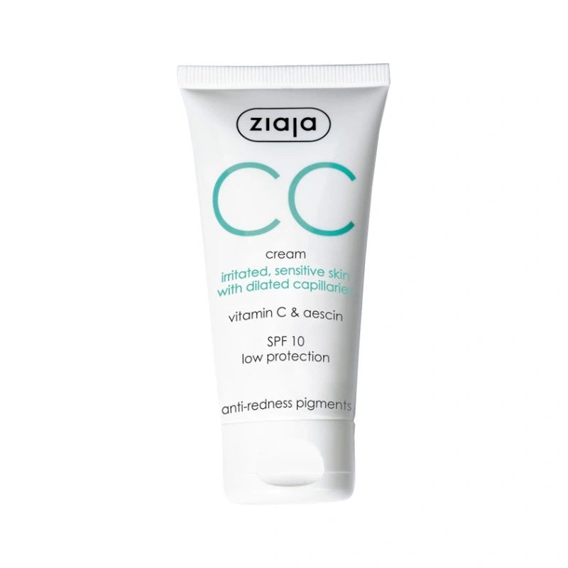 Cc Cream Spf 10 Crema Rojeces Piel Sensible
