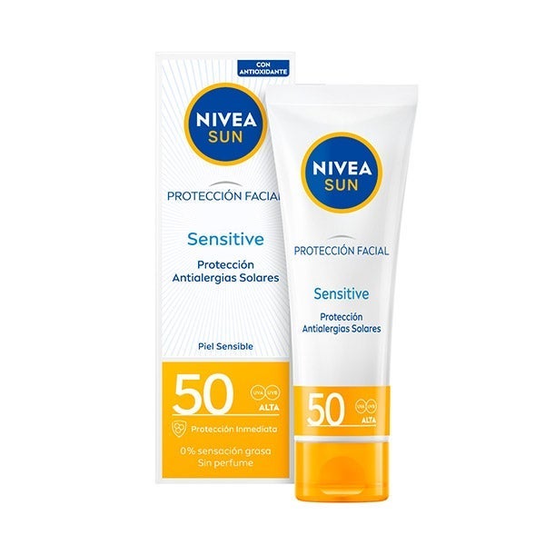 Protección Facial Sensitive SPF 50