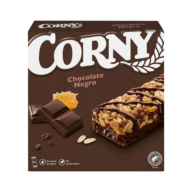 Barritas Chocolate Negro 6 Ud X 25 Gr