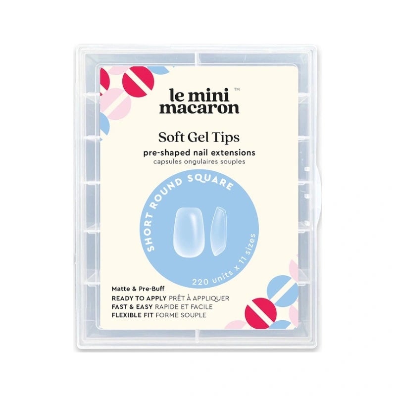 Extensiones Uñas De Gel Cuadradas