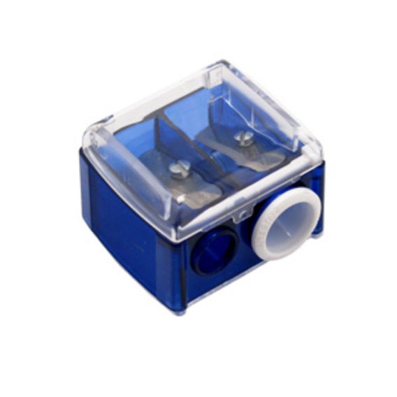 Sacapuntas De Cosmética Azul