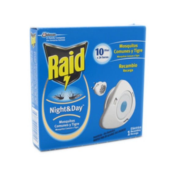 Recambio Insecticida Eléctrico Night Day Mosquitos