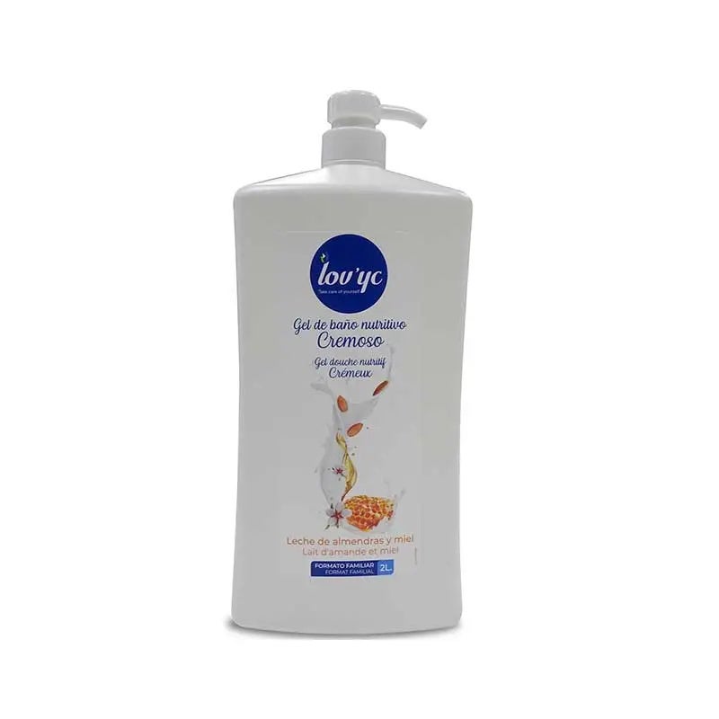 Gel De Ducha Nutritivo De Leche De Almendras Y Miel 2 Litros