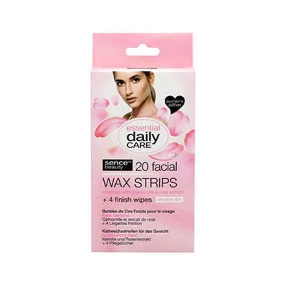 Bandas Depilatorias Faciales Para Piel Sensible