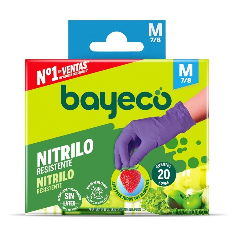 Guante Nitrilo Desechable M