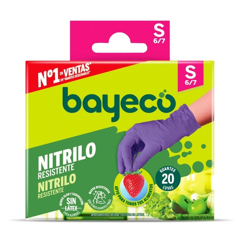 Guante Nitrilo Desechable S