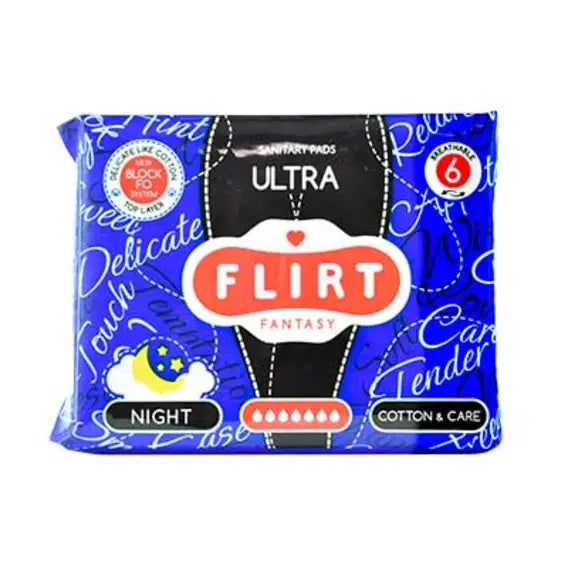 Fantasy Compresa Noche Ultra 6Uds