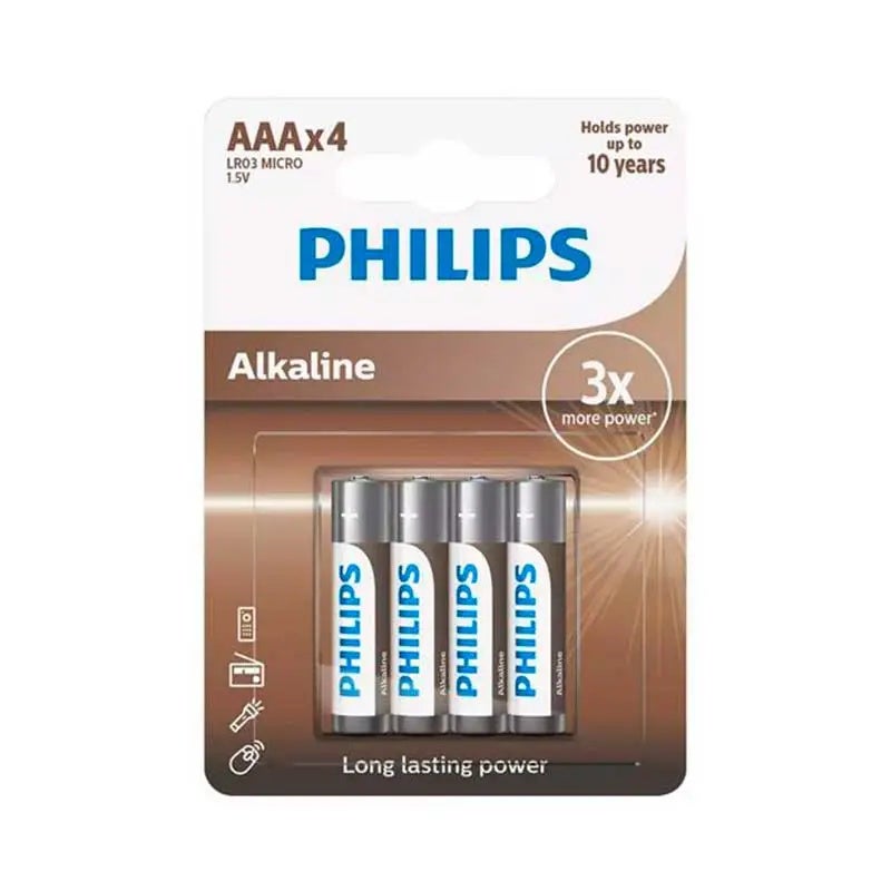 Pila Alkalina Aaa Lr03 L-4
