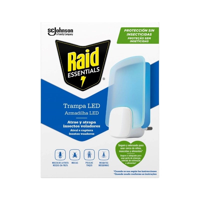 Essentials Trampa De Luz Para Insectos Voladores + Recambio